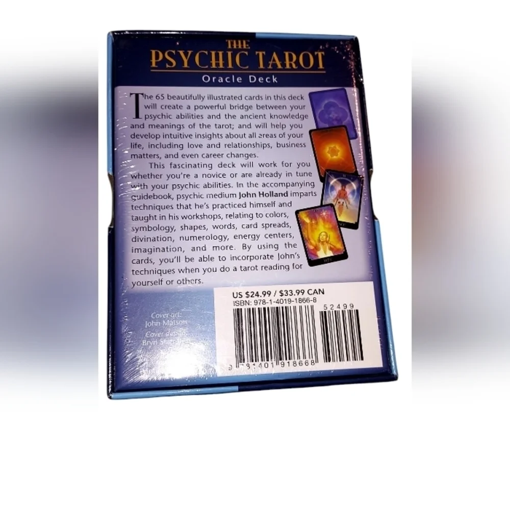 The Psychic Tarot Oracle Deck GuidebookBook by John Holland